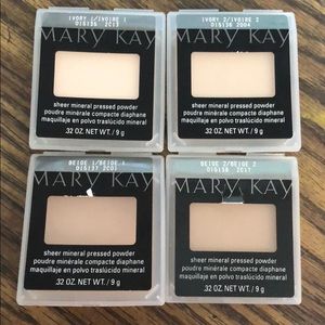 Mary Kay sheer mineral pressed powder, various